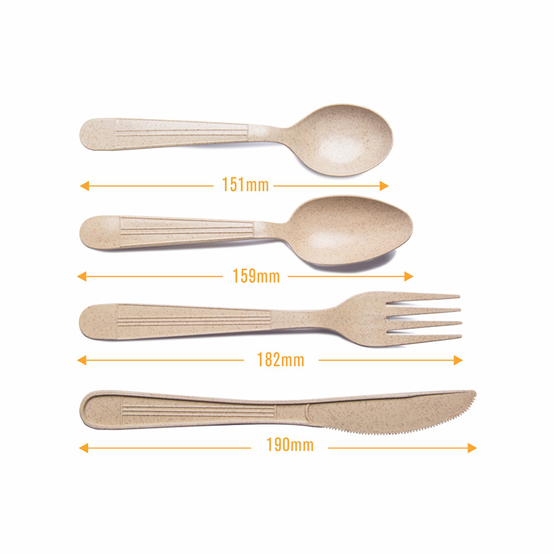 What are the design features and advantages of disposable serving utensils